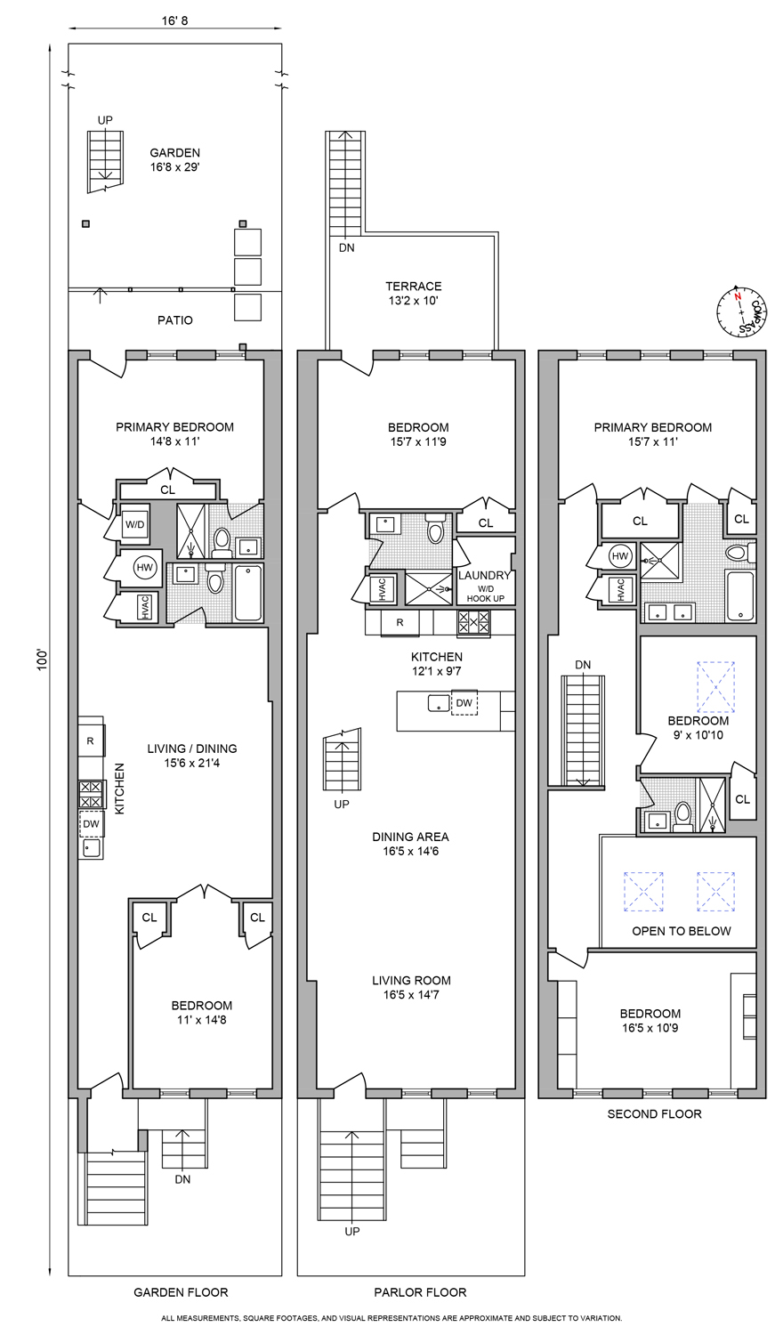 Floorplan for 1621 Pacific Street