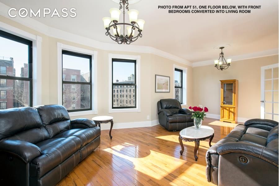 1864 Adam Clayton Powell Jr Boulevard 61, Harlem, Upper Manhattan, NYC - 4 Bedrooms  
1.5 Bathrooms  
6 Rooms - 