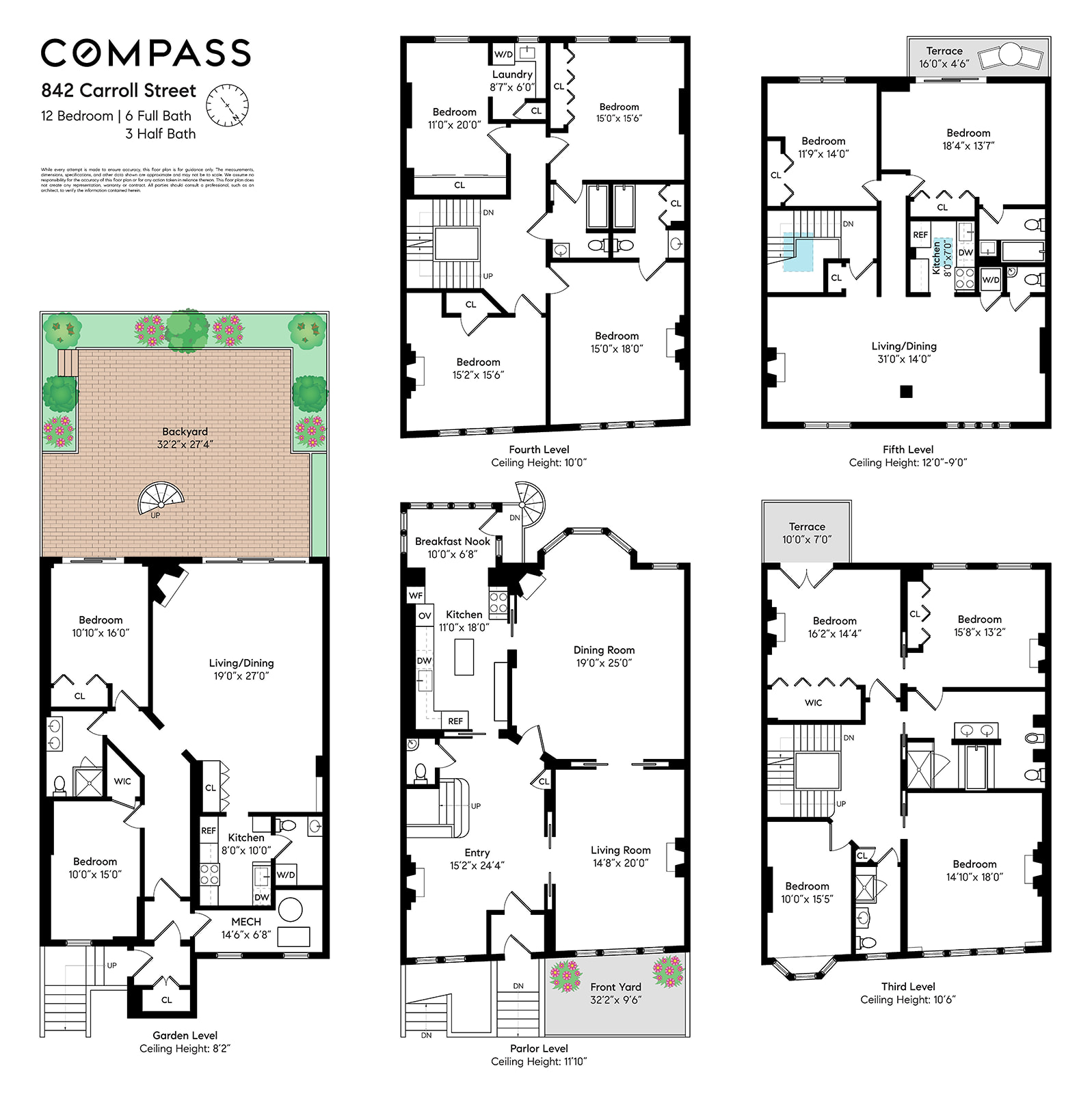 Floorplan for 842 Carroll Street