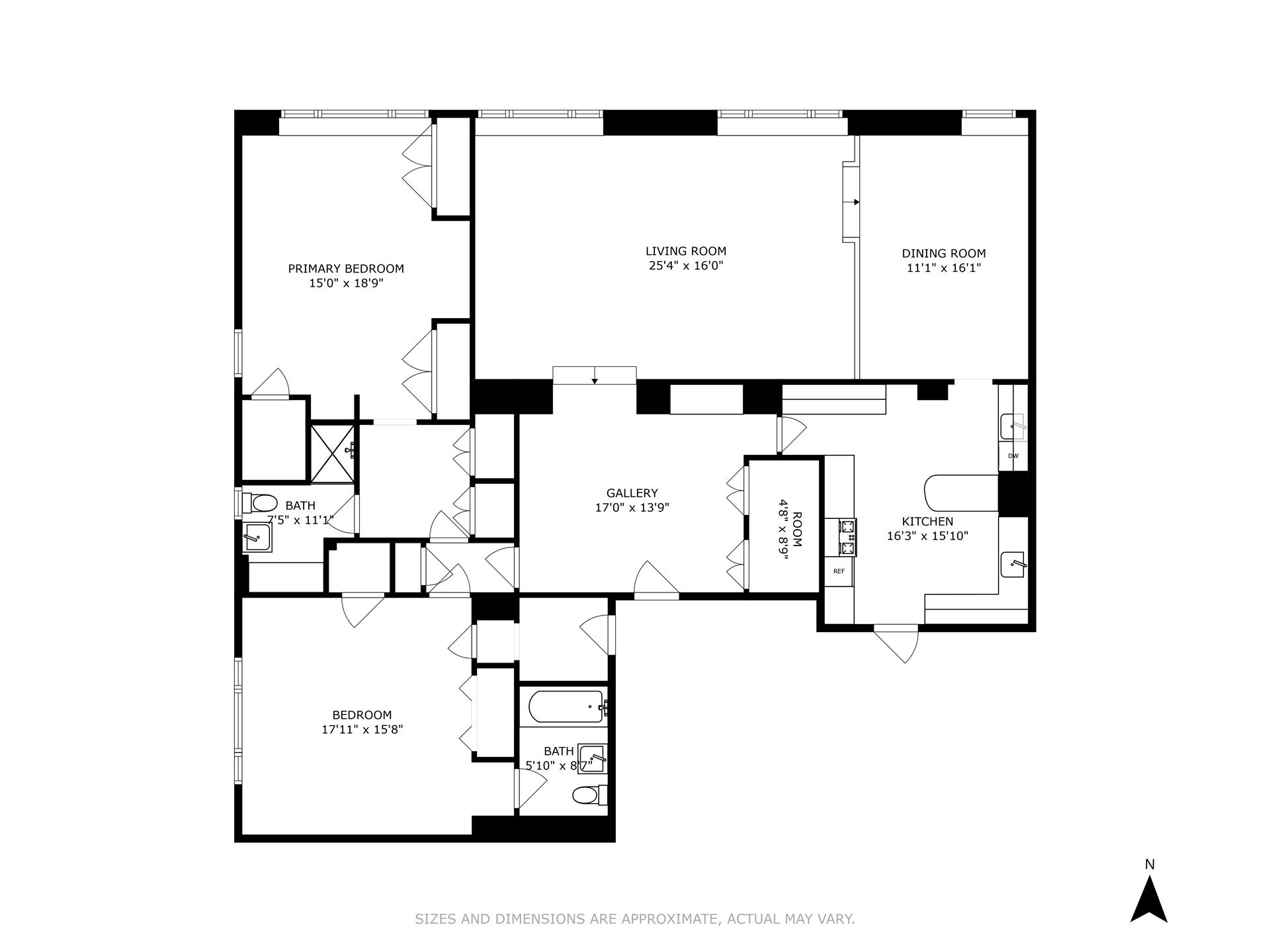 Floorplan for 150 Central Park, 1904