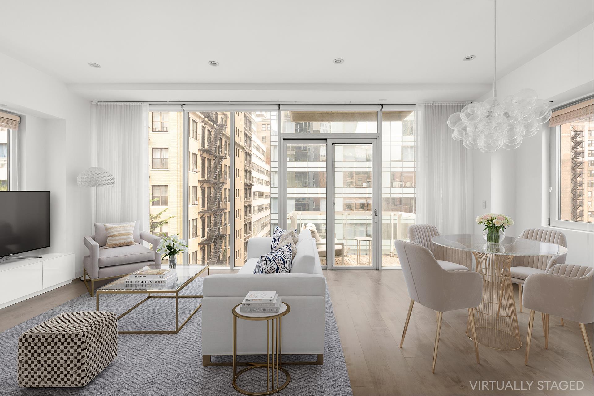 119 Fulton Street 10, Fulton/Seaport, Downtown, NYC - 2 Bedrooms  
2 Bathrooms  
4 Rooms - 