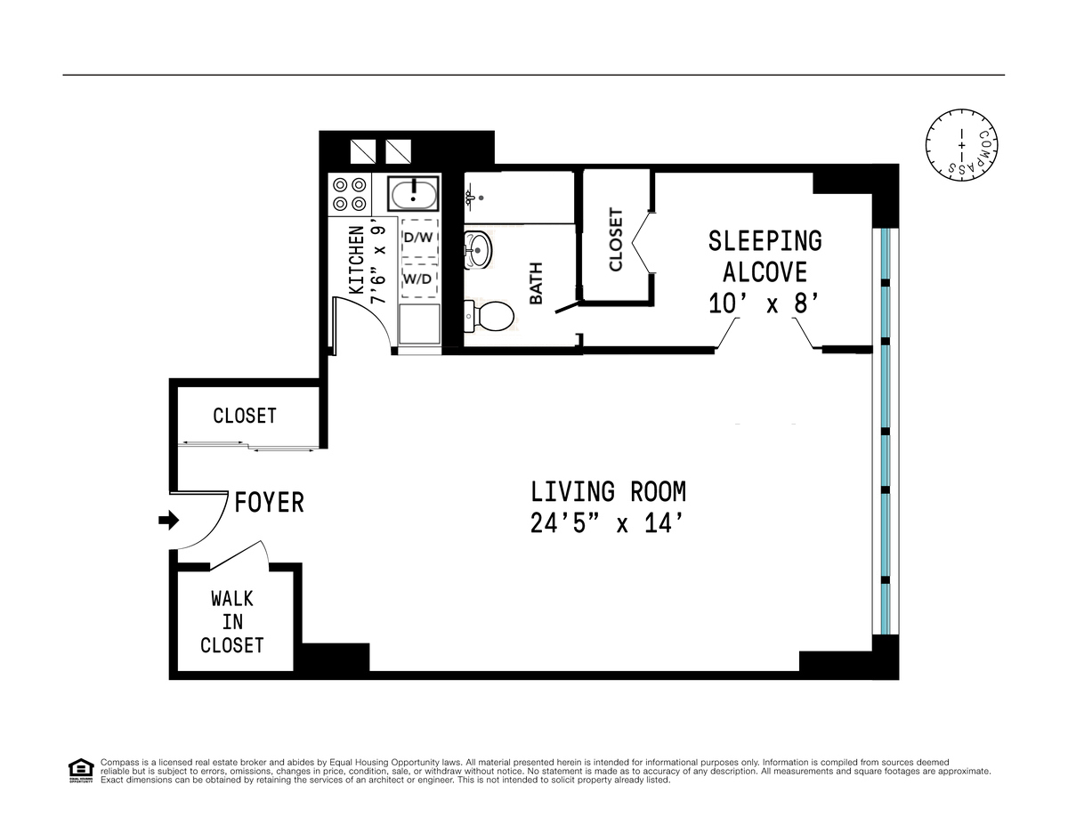 Floorplan for 200 Central Park, 19K