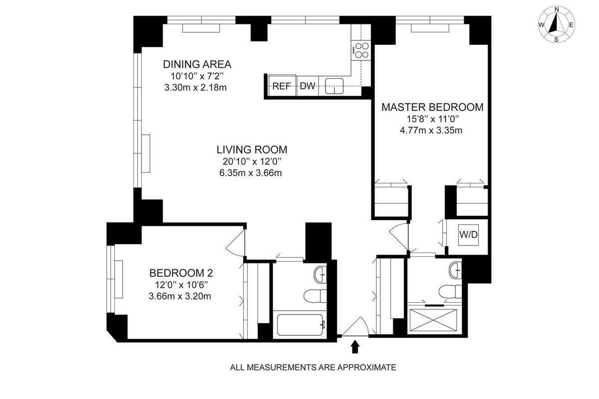 Floorplan for 515 East 72nd Street, 4P