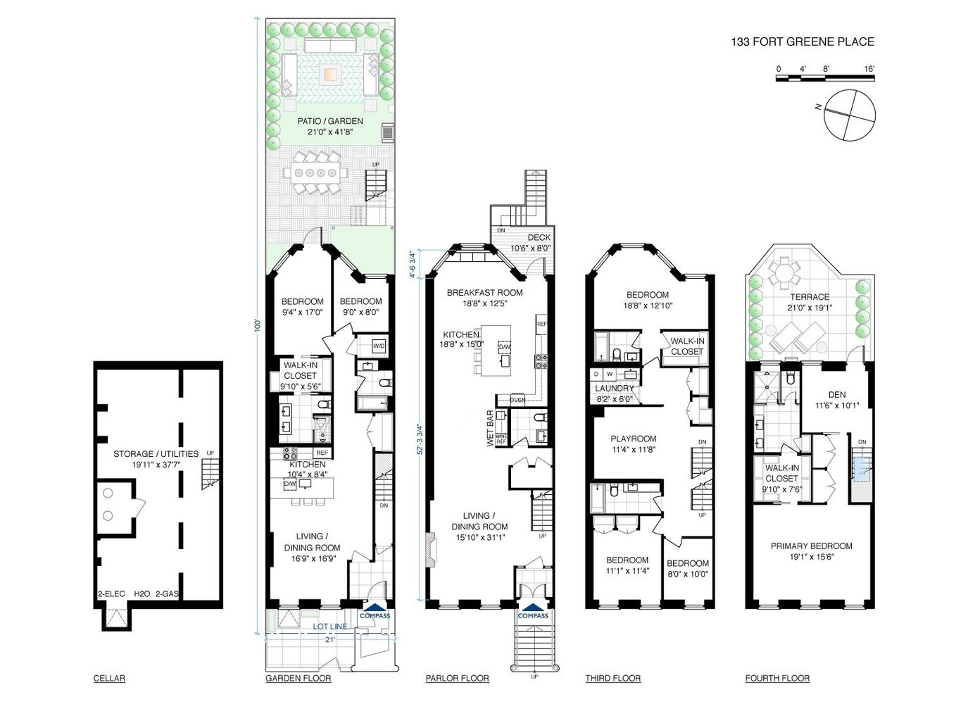 Floorplan for 133 Fort Greene Place