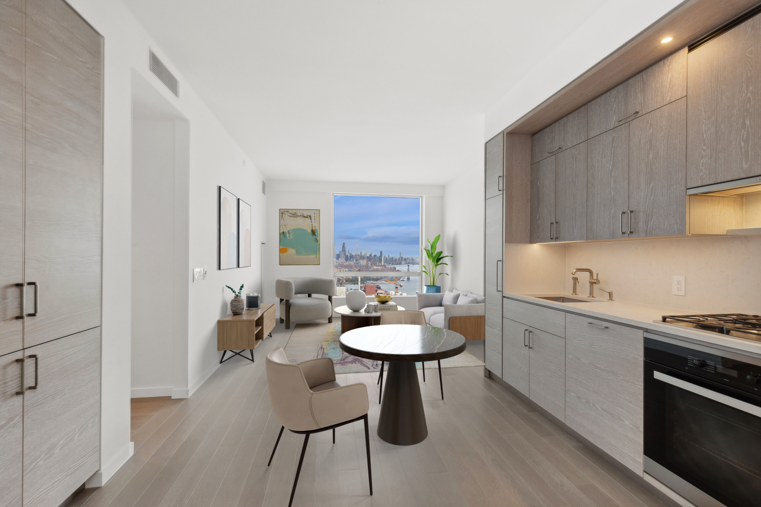 1 City Point 52C, Downtown Brooklyn, Brooklyn, New York - 2 Bedrooms  
2 Bathrooms  
4 Rooms - 