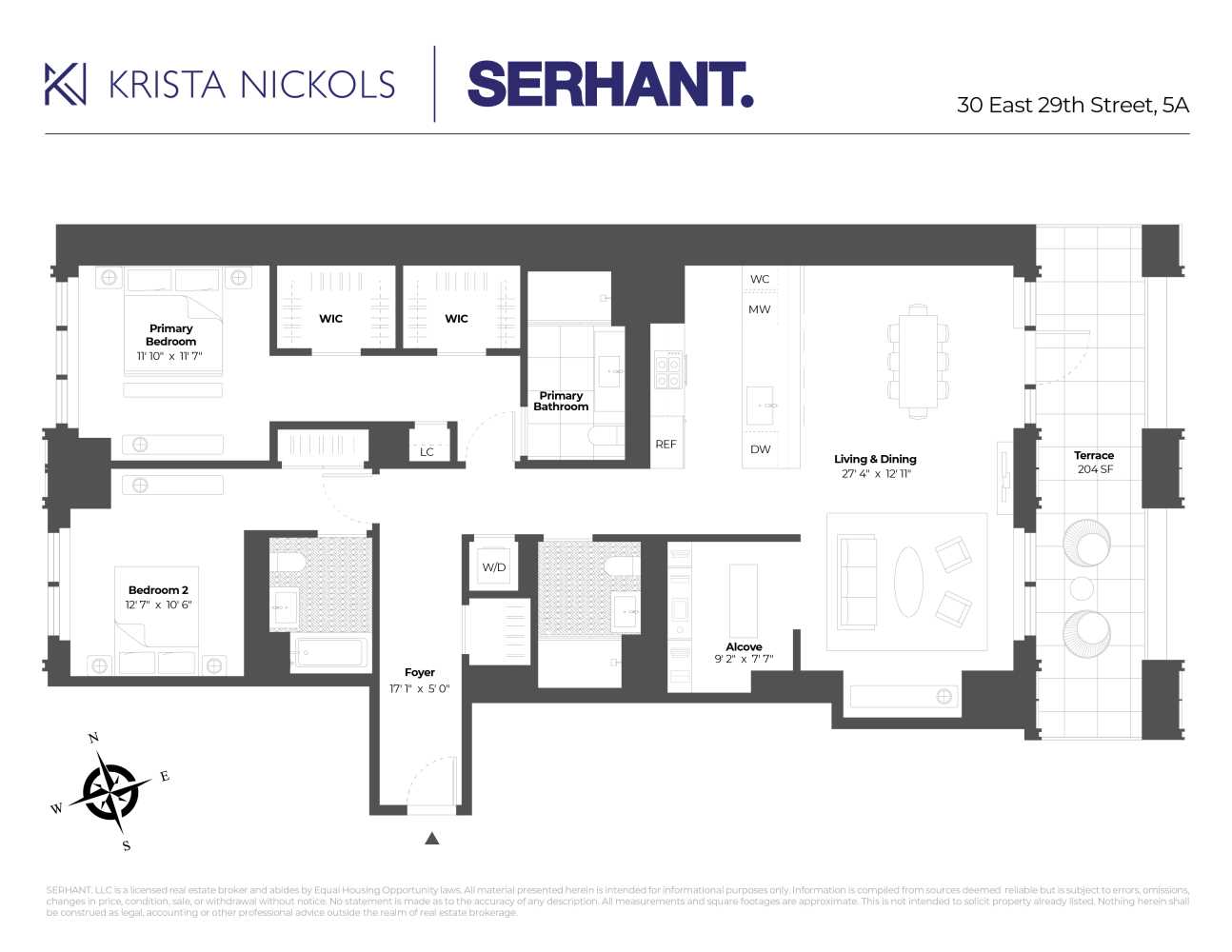 Floorplan for 30 East 29th Street, 5A