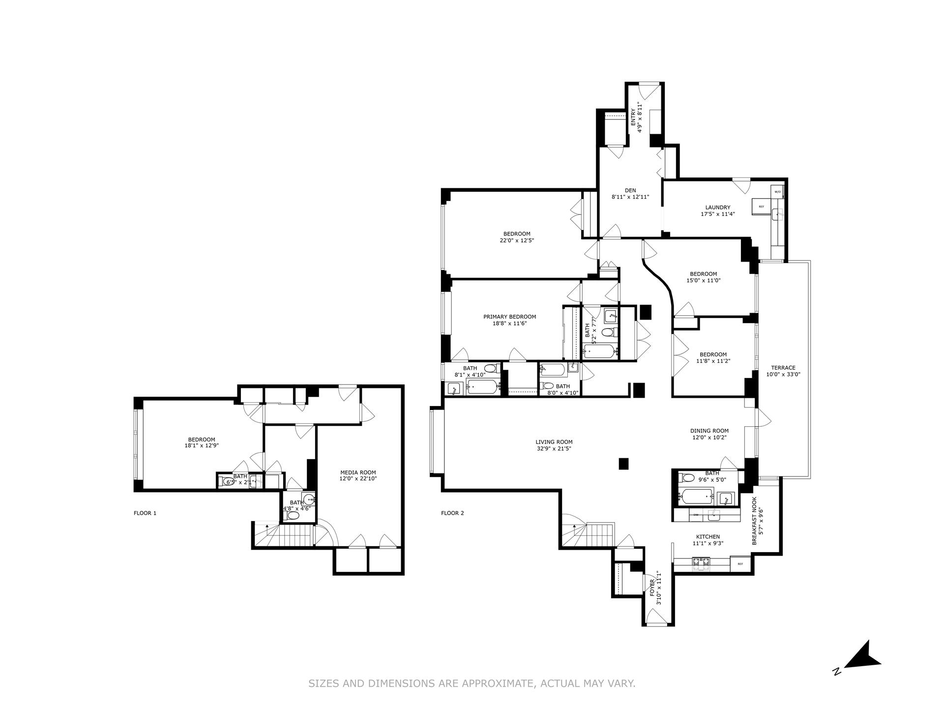 Floorplan for 320 Central Park, 2I