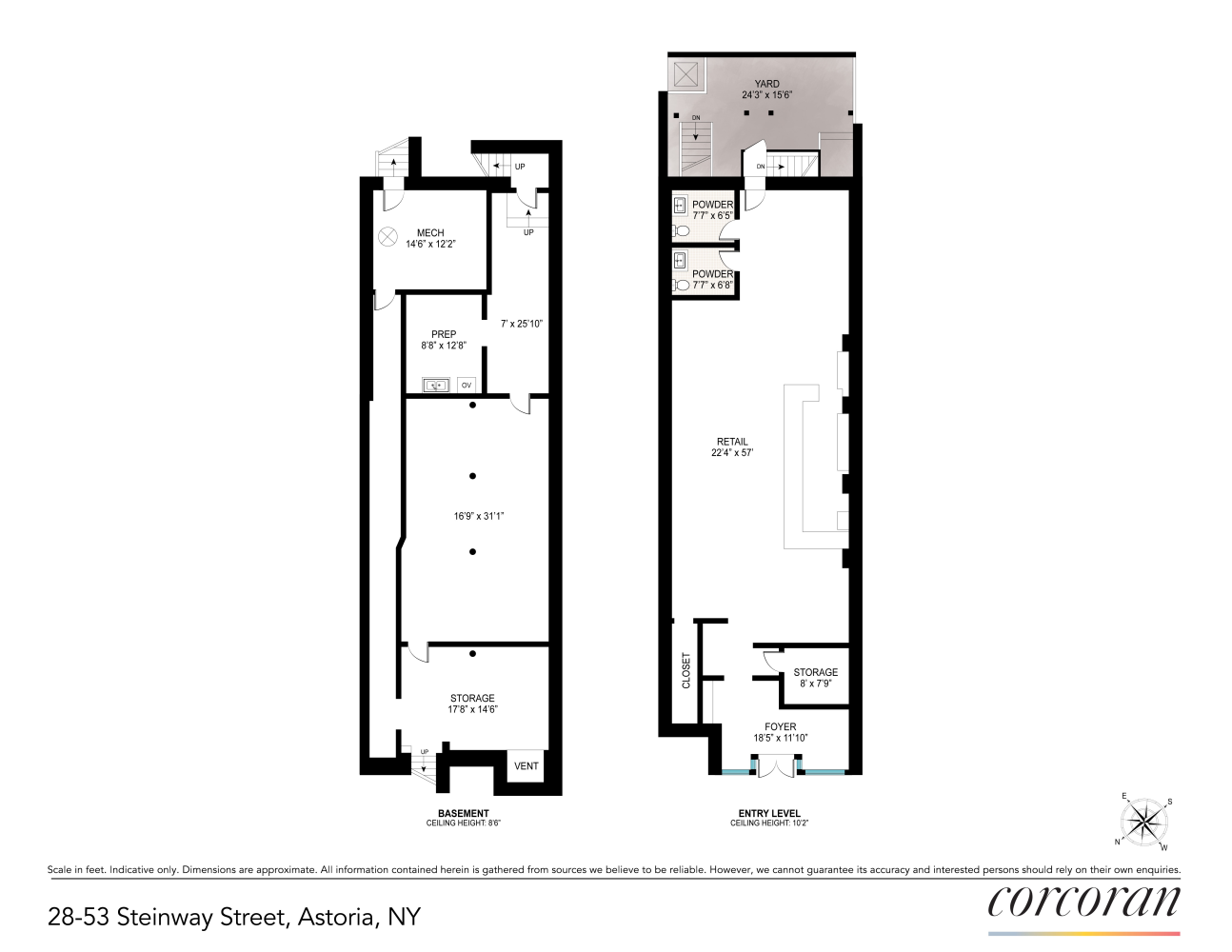 Floorplan for 28-53 Steinway Street, RETAIL