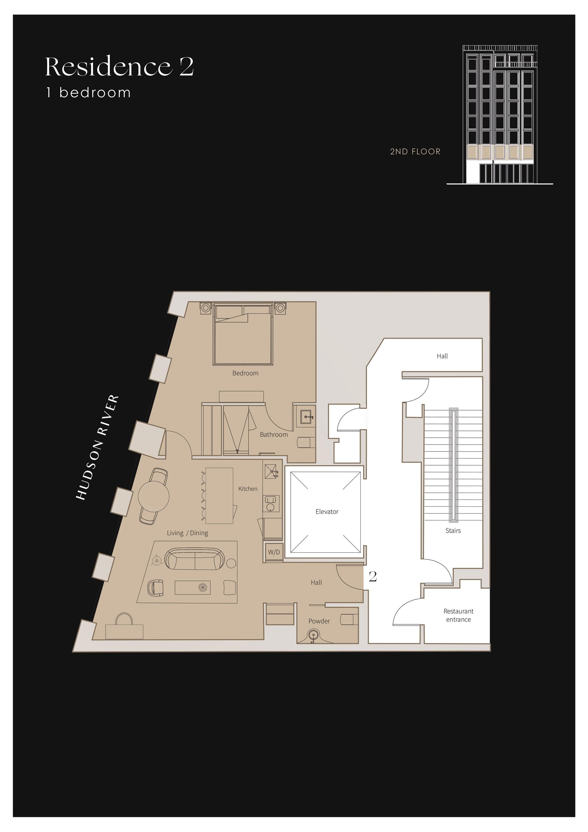 Floorplan for 401 West Street, 2