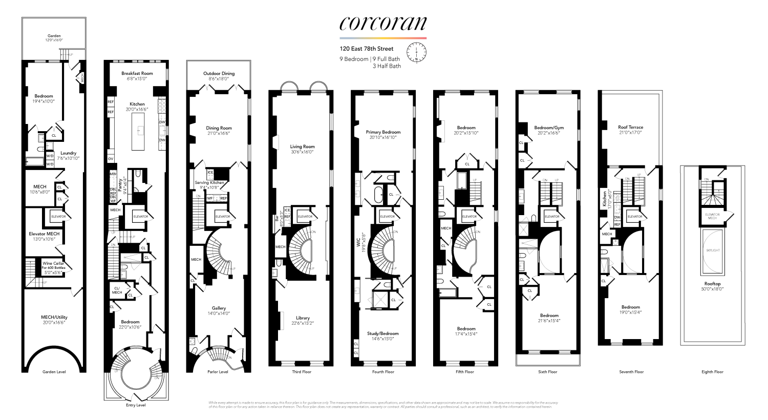 Floorplan for 120 East 78th Street