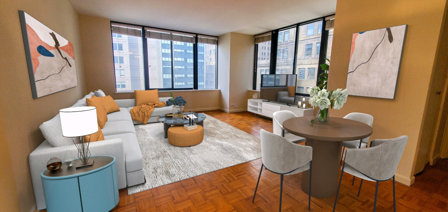 445 5th Avenue 32H, Gramercy Park And Murray Hill, Downtown, NYC - 1 Bedrooms  
1 Bathrooms  
3 Rooms - 