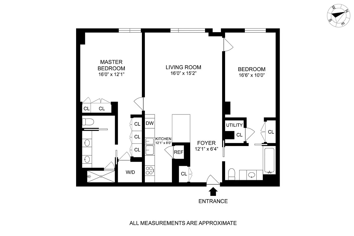 Floorplan for 429 Kent Avenue, 510