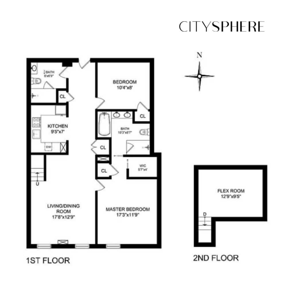 Floorplan for 254 Park Avenue, 12K