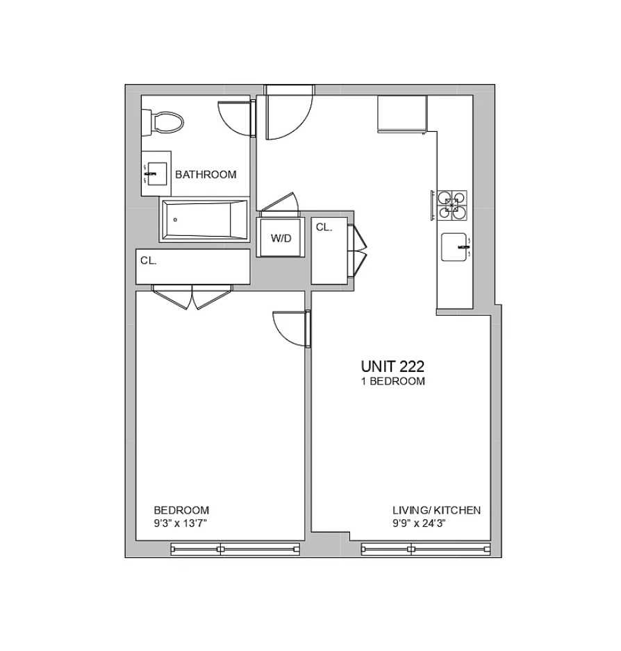 Floorplan for 218 Front Street, 272