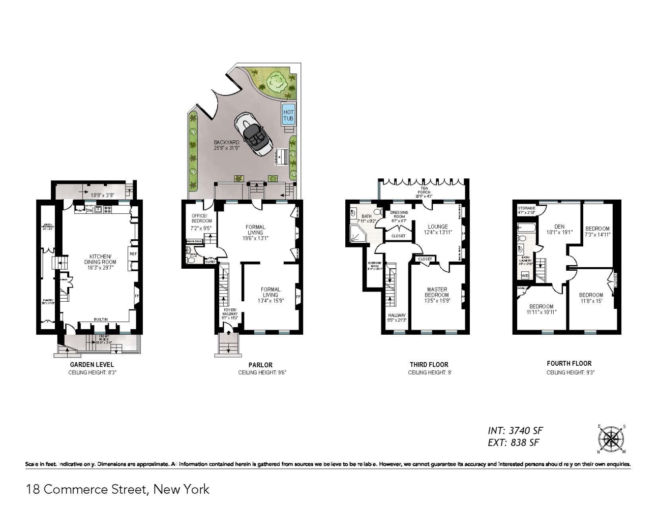 Floorplan for 18 Commerce Street