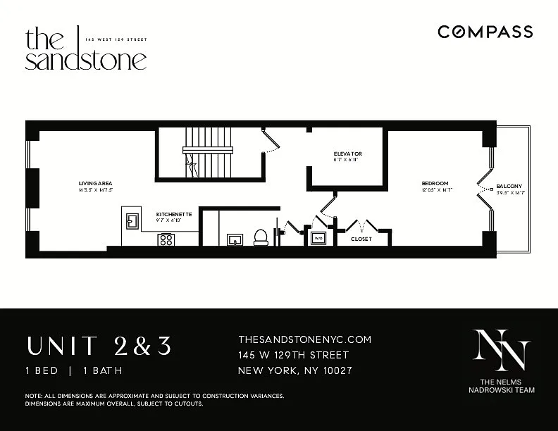 Floorplan for 145 West 129th Street, 3