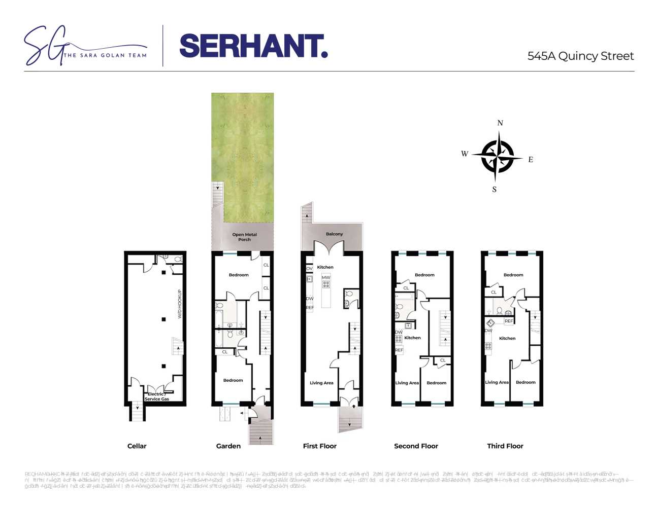 Floorplan for 545 Quincy Street