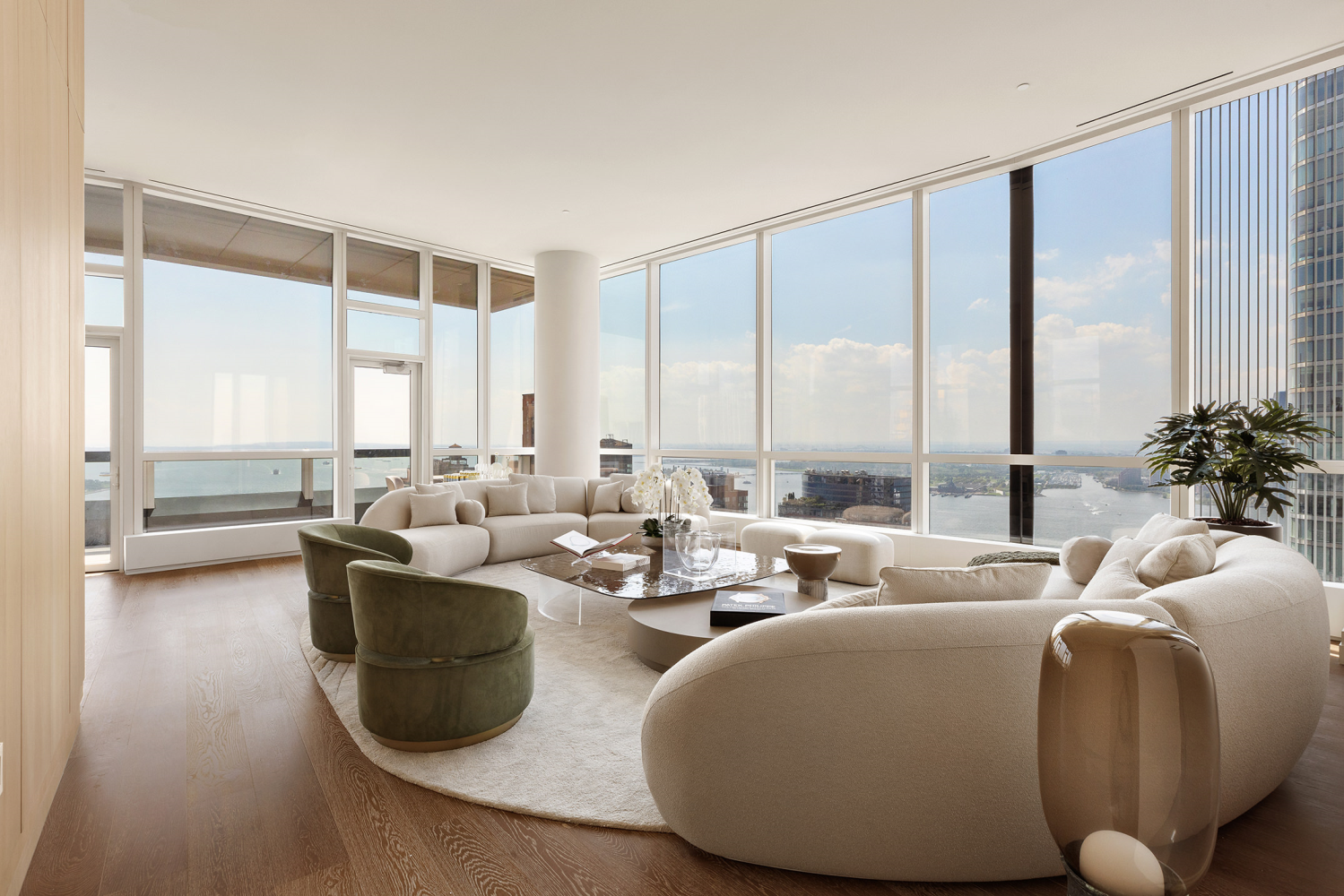 77 Greenwich Street Ph, Financial District, Downtown, NYC - 4 Bedrooms  
5.5 Bathrooms  
8 Rooms - 