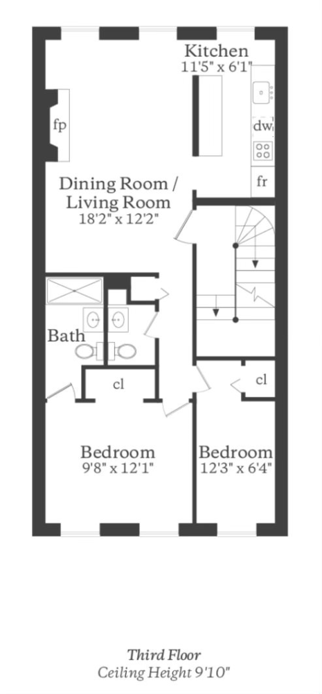 Floorplan for 218 East 31st Street, 2