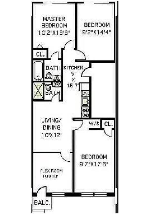 Floorplan for 213 Butler Street, 2