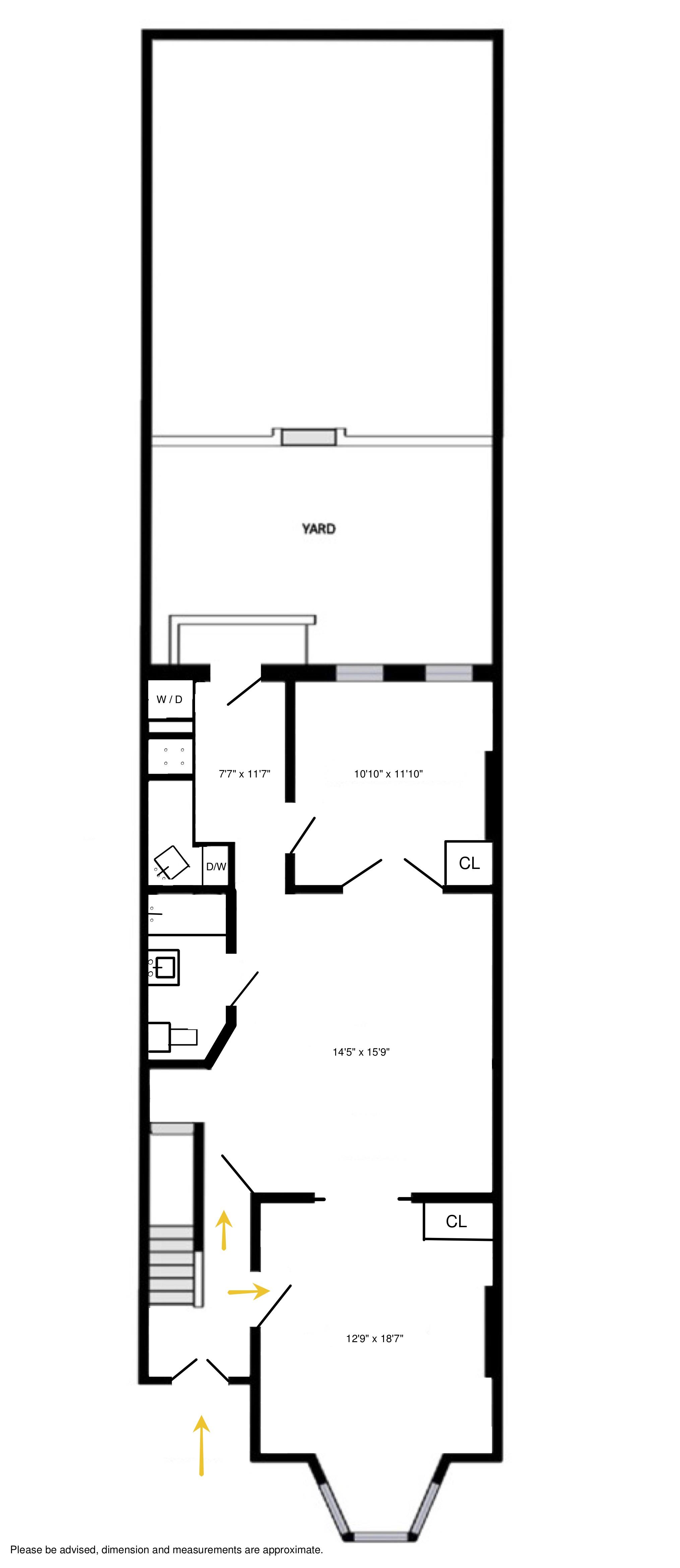 Floorplan for 294 5th Street, 1