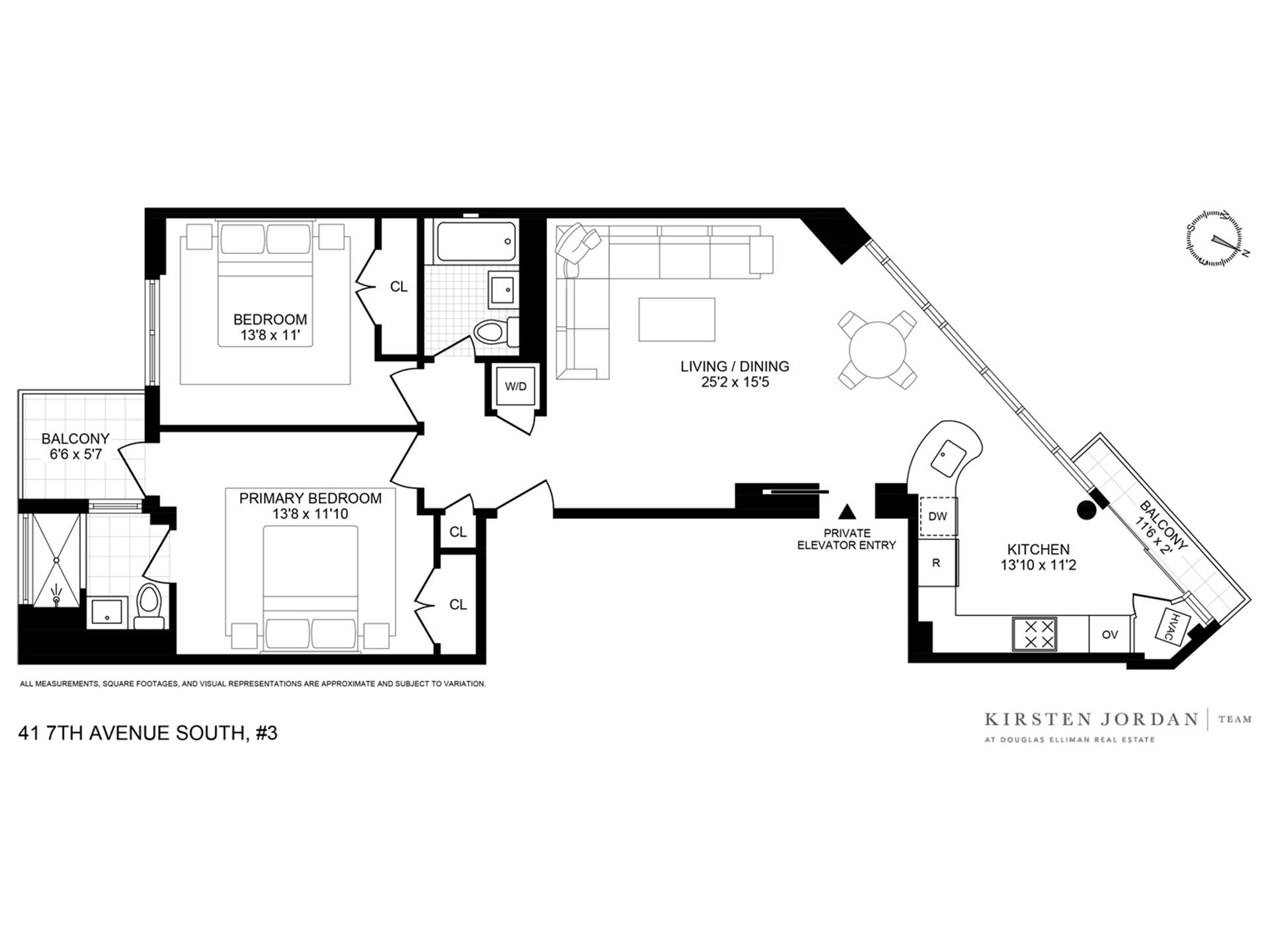 Floorplan for 41 7th Avenue, 3