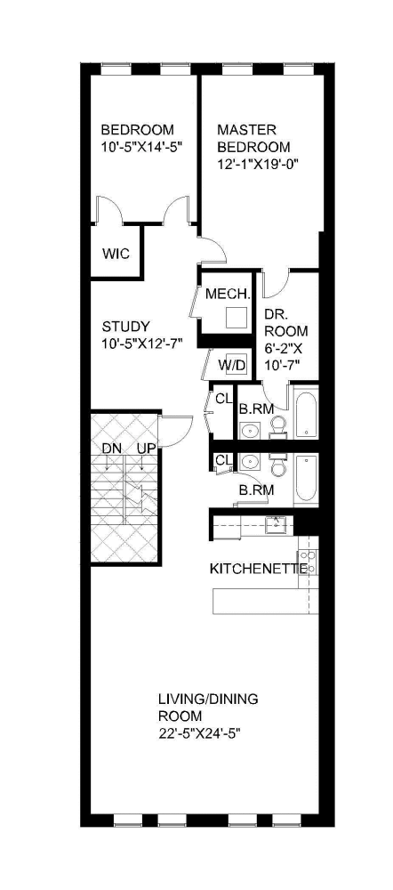 Floorplan for 686 Grand Street, 4