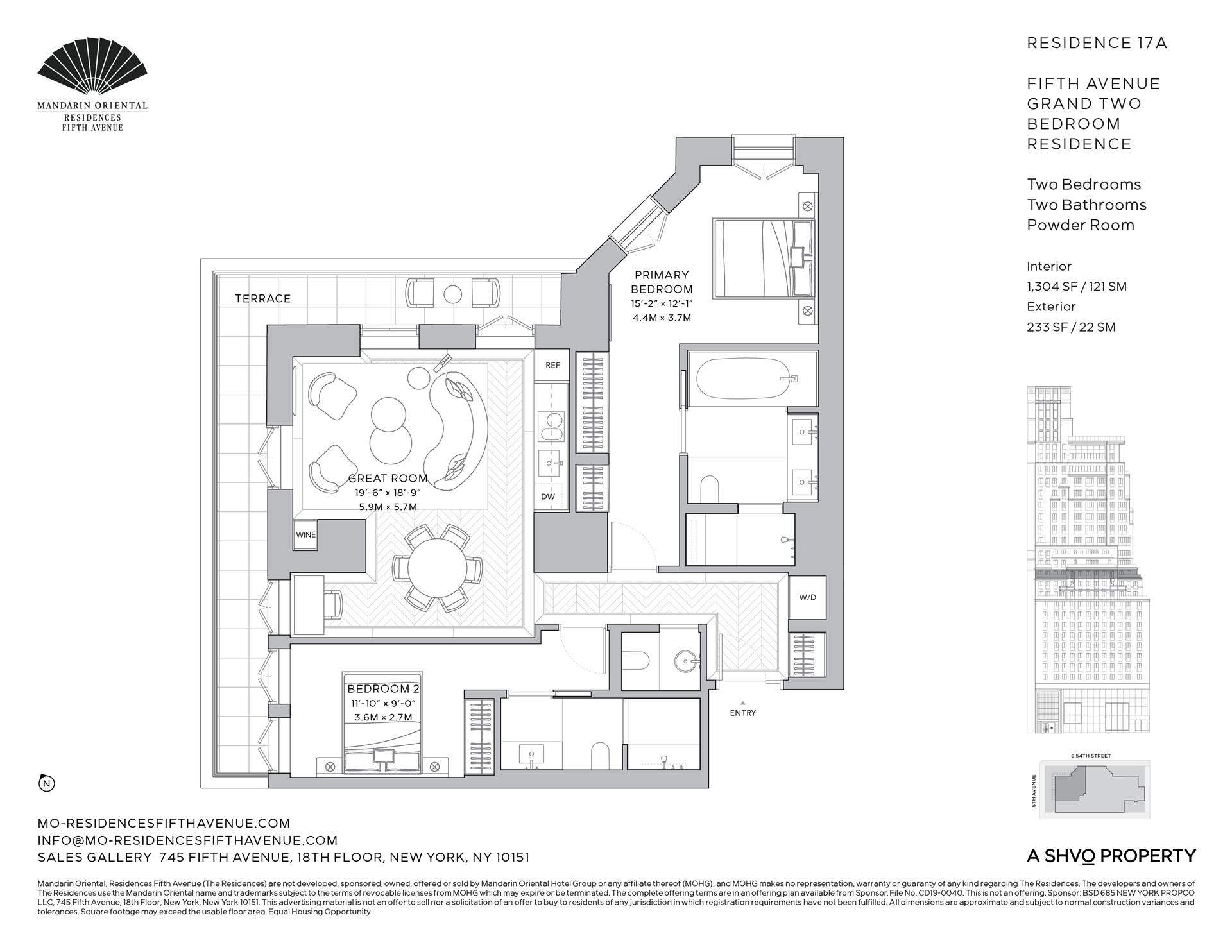 Floorplan for 685 5th Avenue, 17A