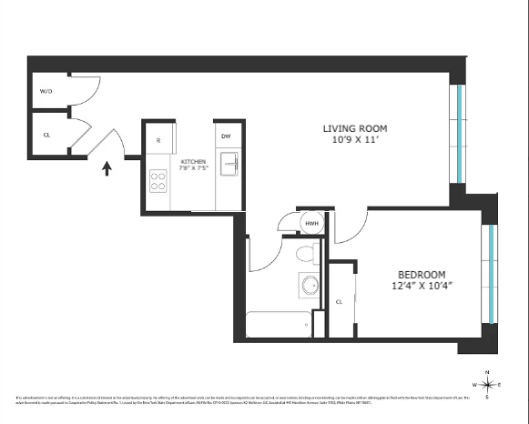 Floorplan for 1325 Herkimer Street, 208