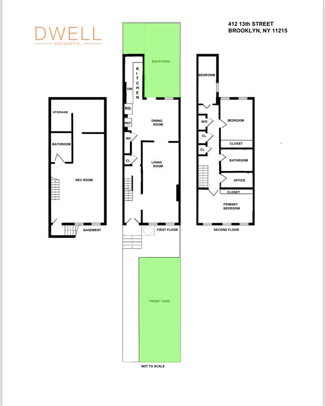 Floorplan for 412 13th Street