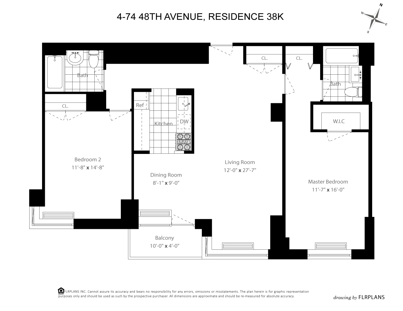 Floorplan for 4-74 48th Avenue, 38K