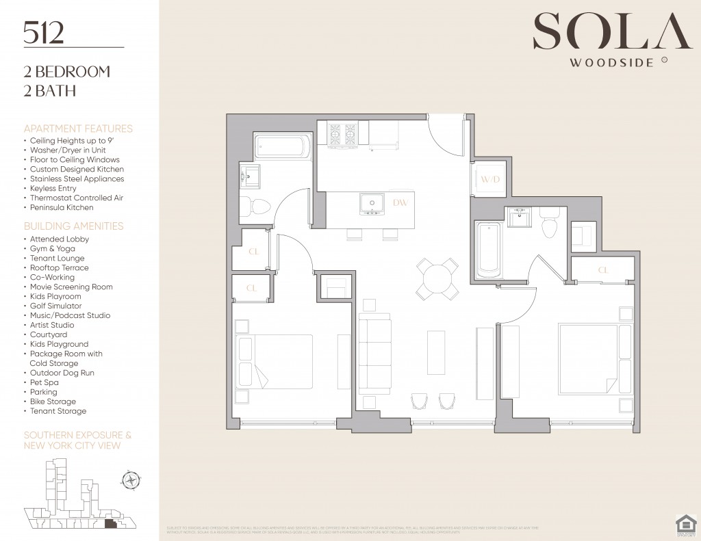 Floorplan for 72-01 Queens Boulevard, 512