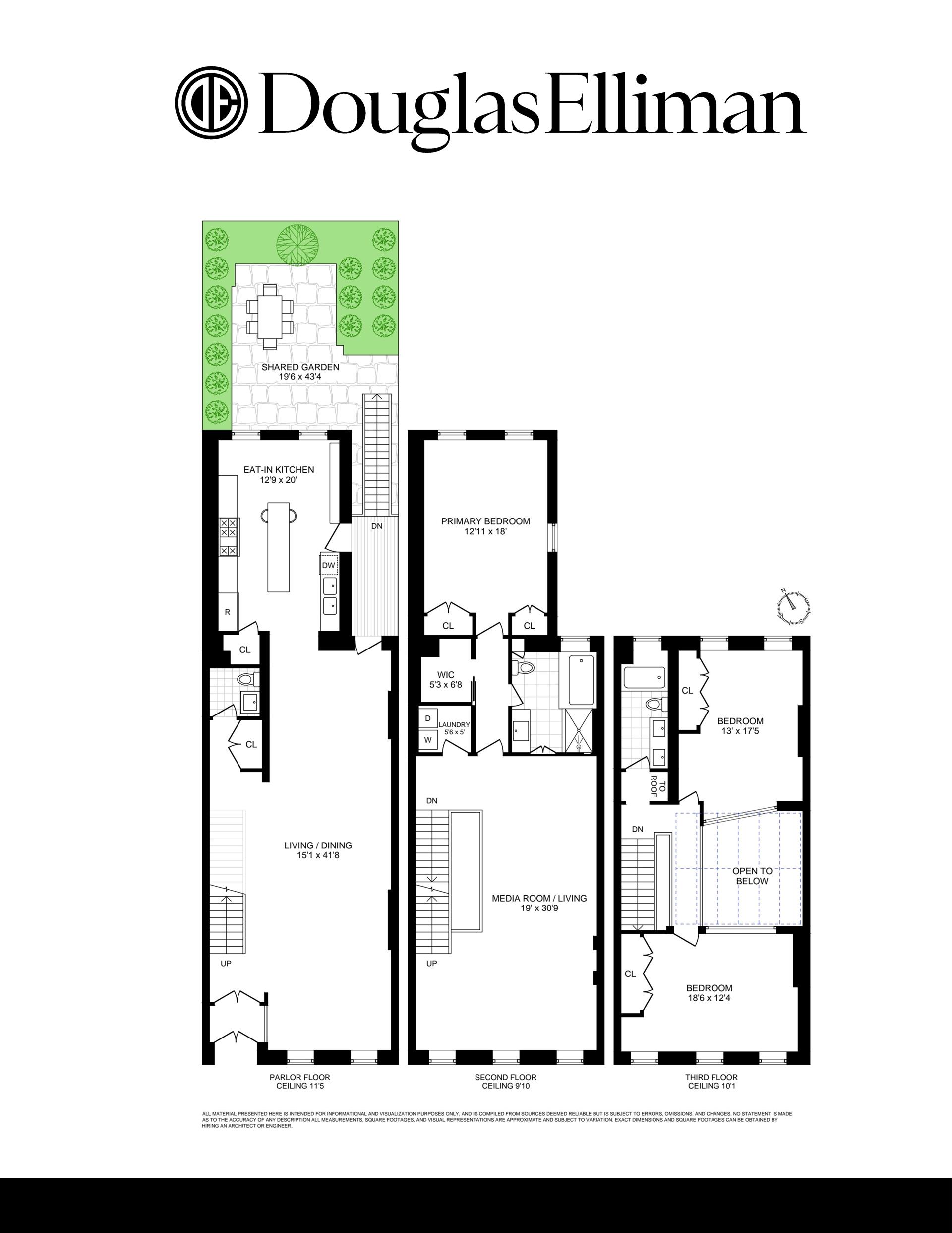 Floorplan for 129 Park Place