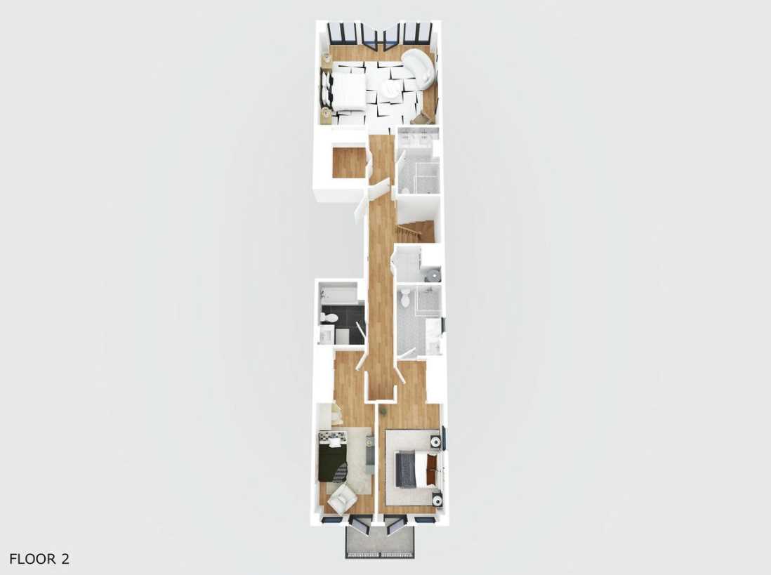 Floorplan for 186 16th Street, 2