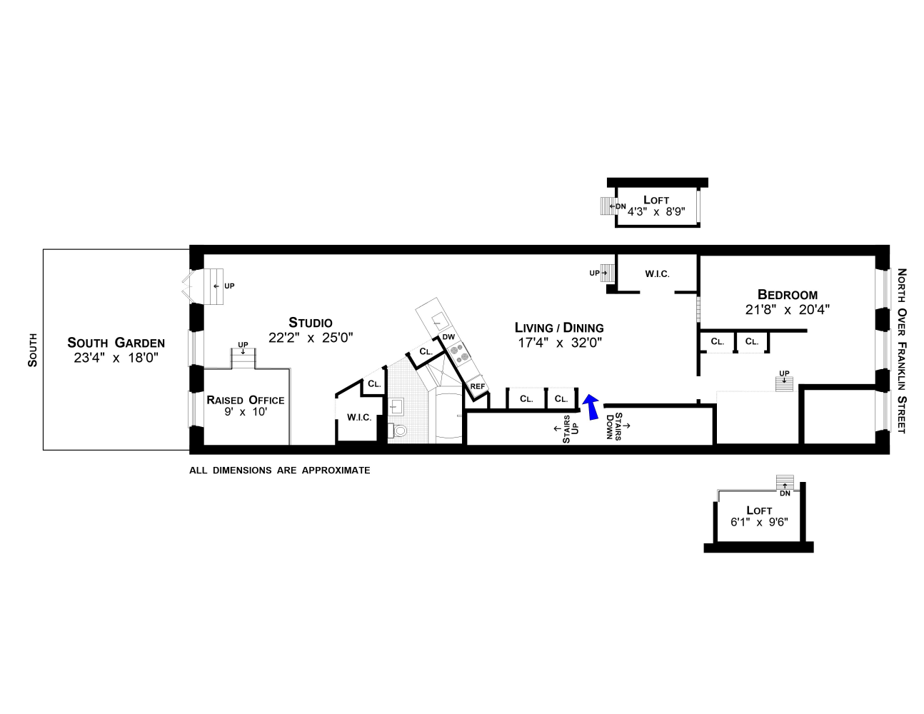 Floorplan for 91 Franklin Street, 2