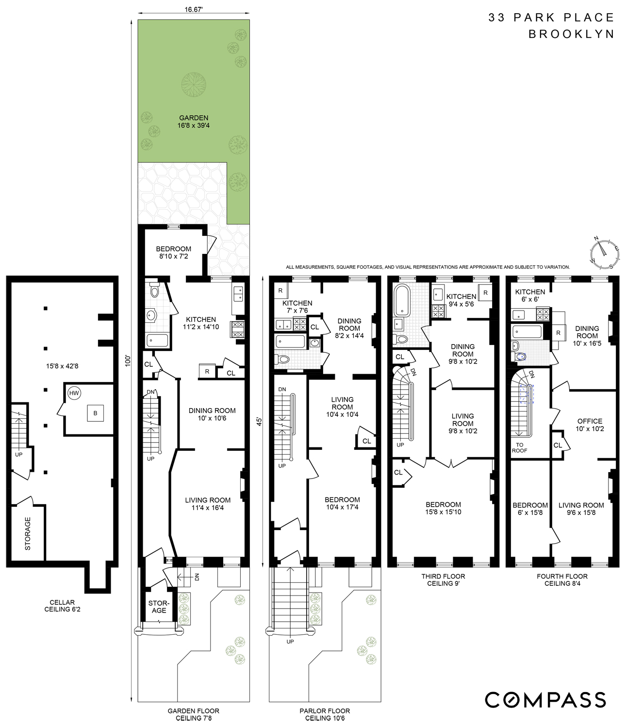 Floorplan for 33 Park Place