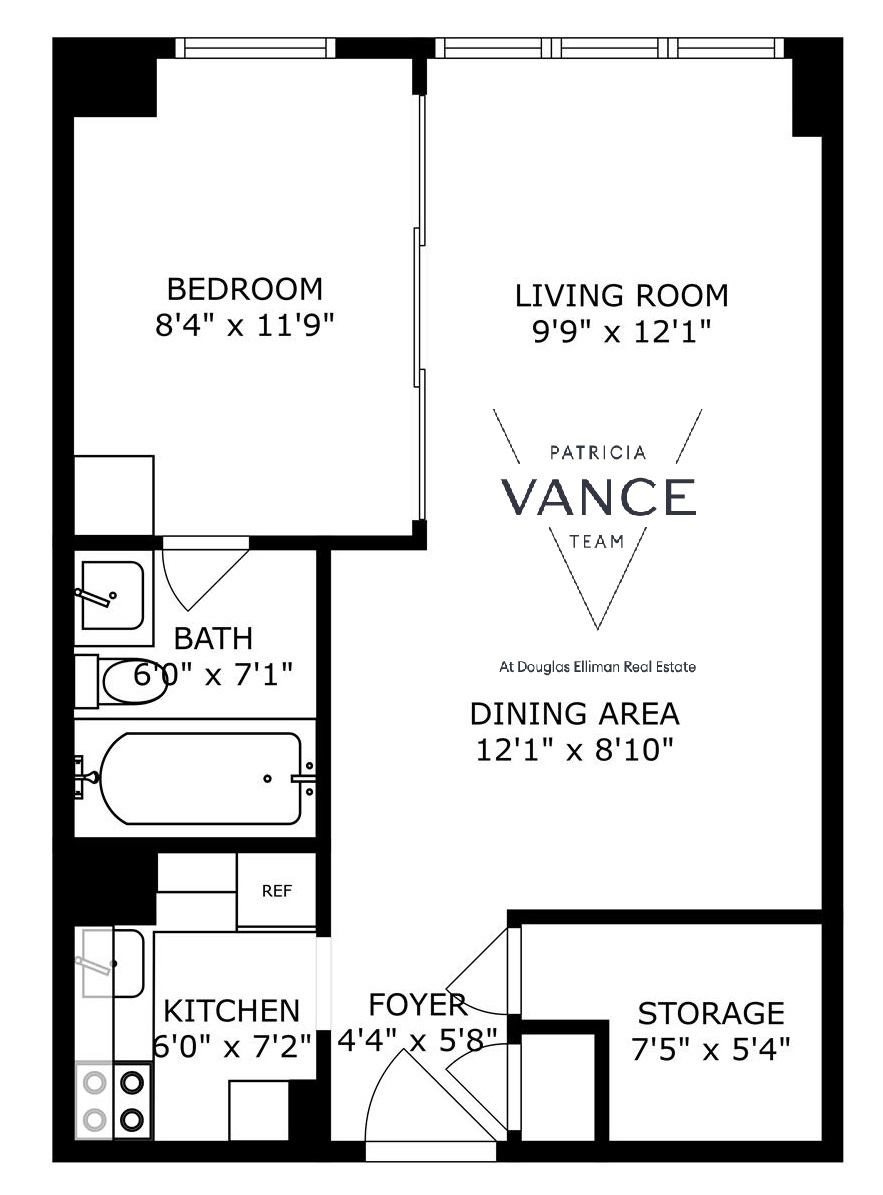 Floorplan for 2 Tudor City Place, 9OS