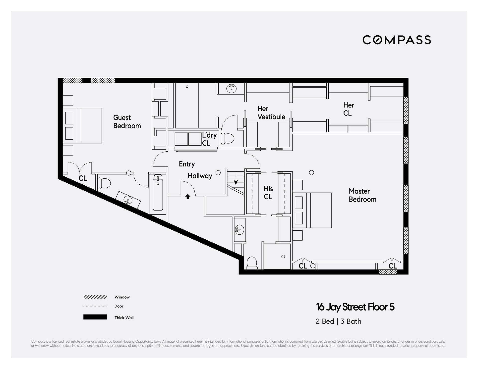 Floorplan for 16 Jay Street, 5