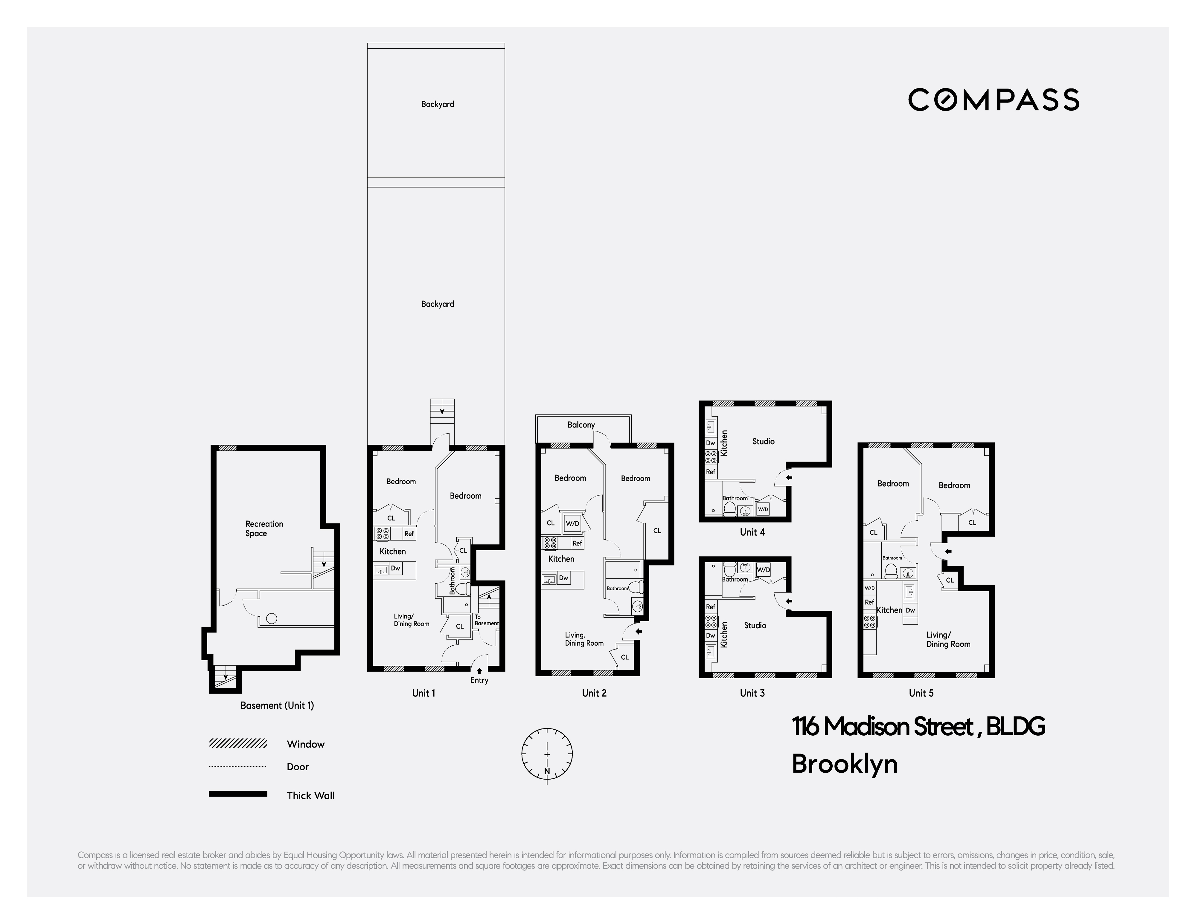 Floorplan for 116 Madison Street