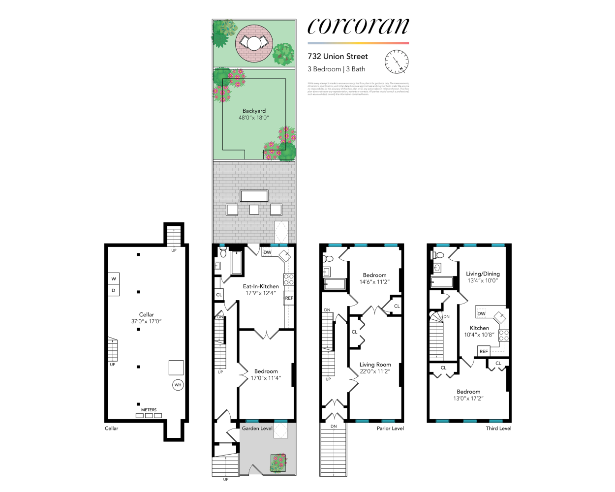 Floorplan for 732 Union Street