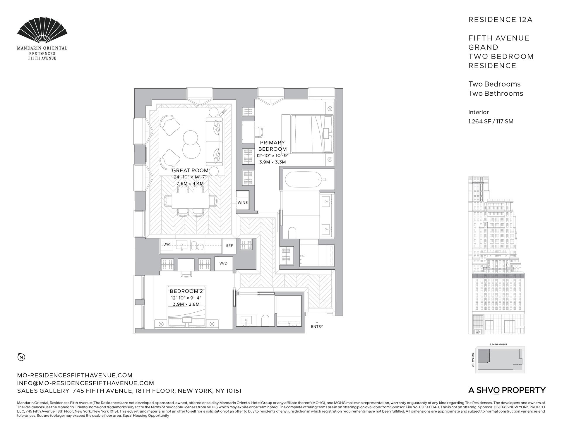 Floorplan for 685 5th Avenue, 12A