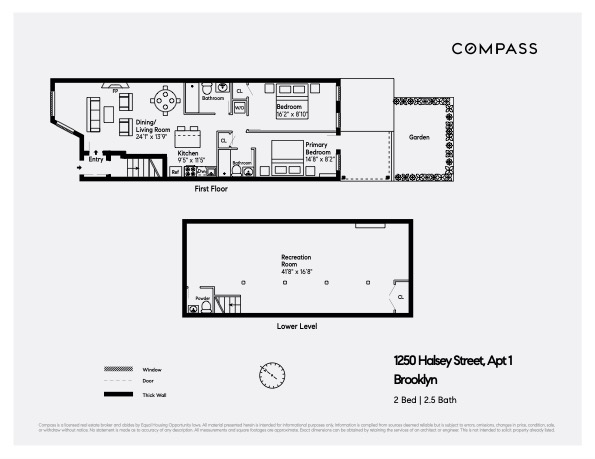 Floorplan for 1250 Halsey Street, 1