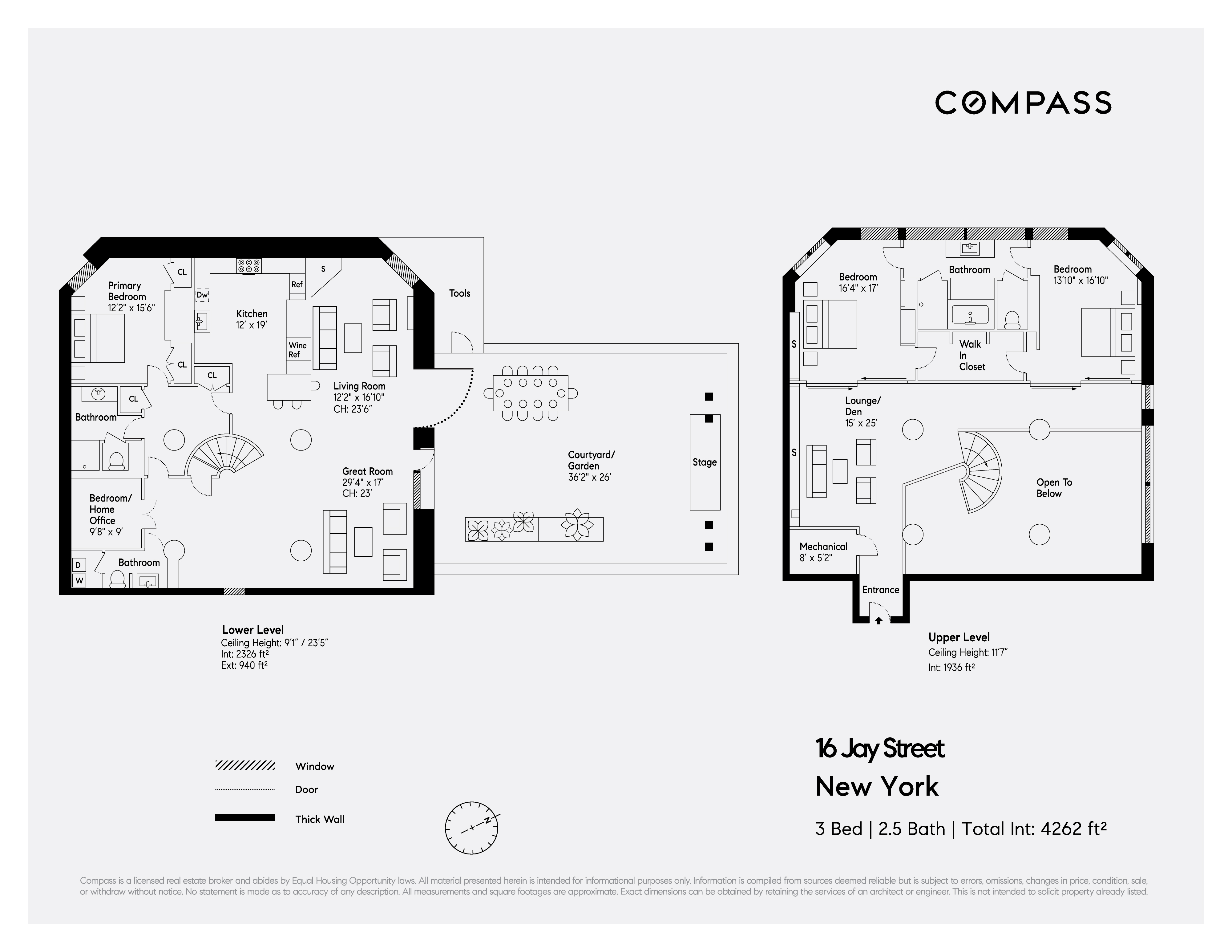 Floorplan for 16 Jay Street, 1