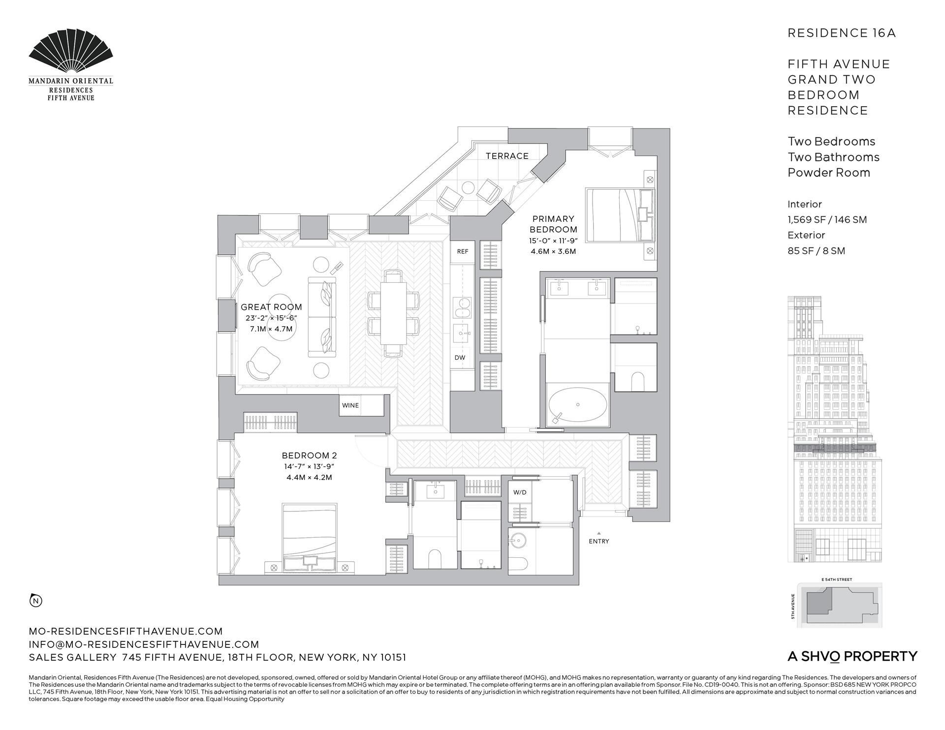 Floorplan for 685 5th Avenue, 16A