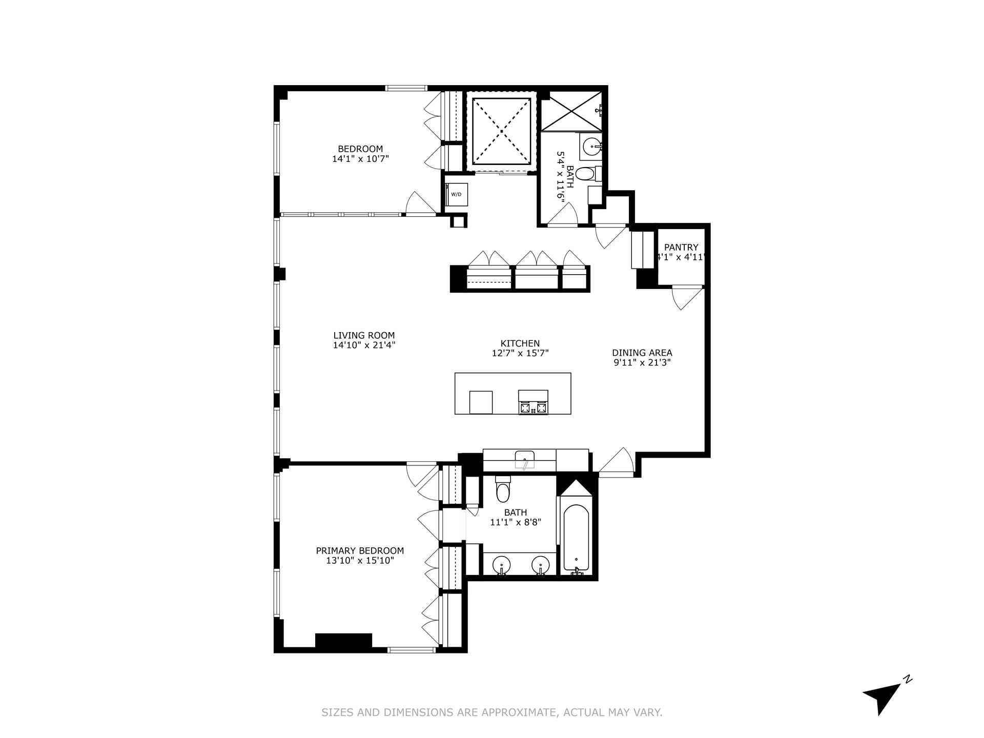 Floorplan for 29 East 22nd Street, 11S