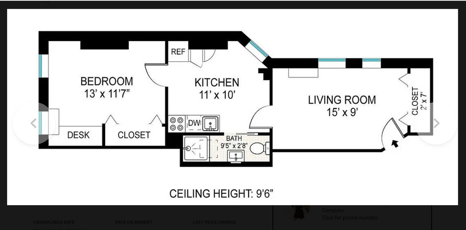 Floorplan for 328 East 73rd Street, 5B