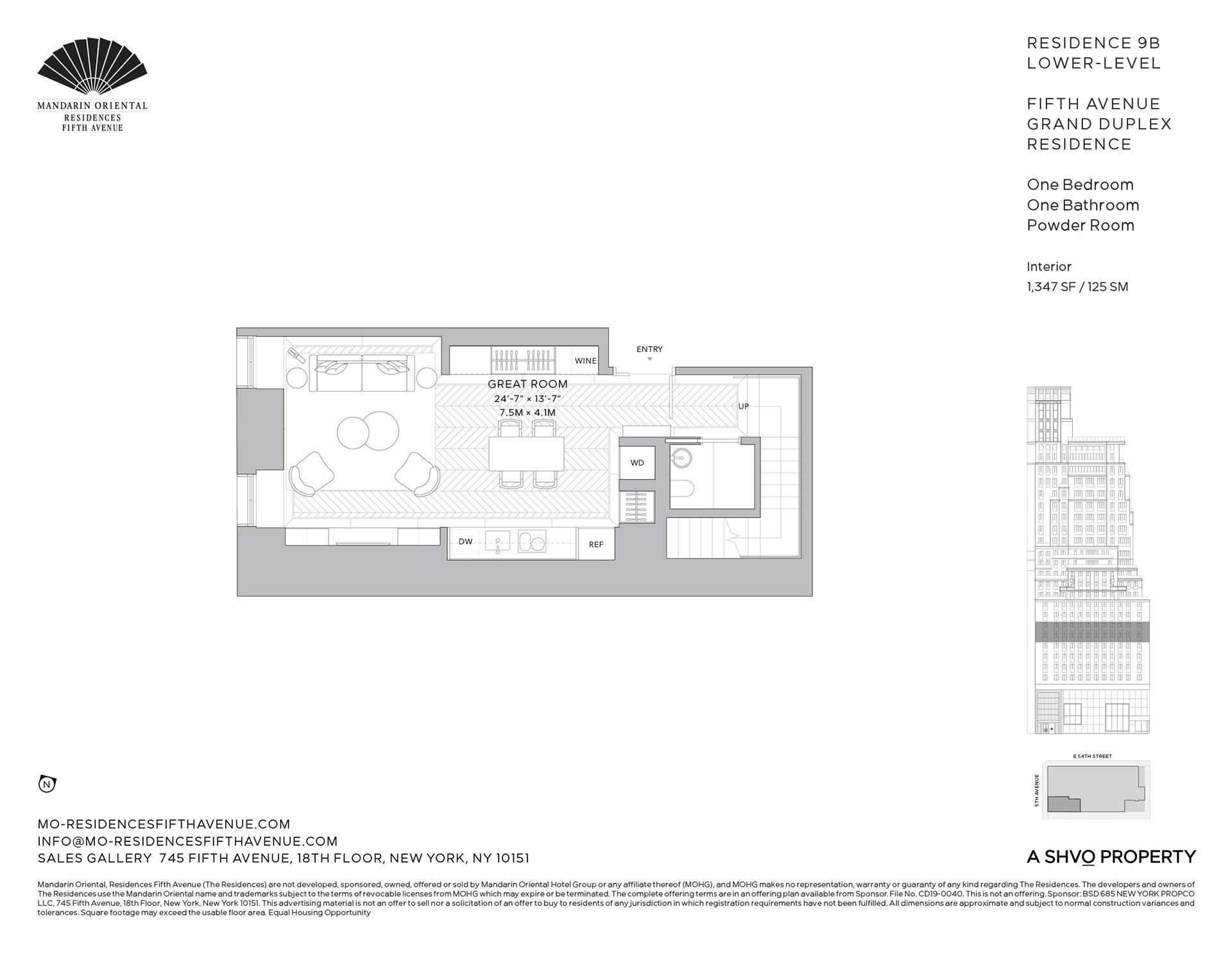 Floorplan for 685 5th Avenue, 9B