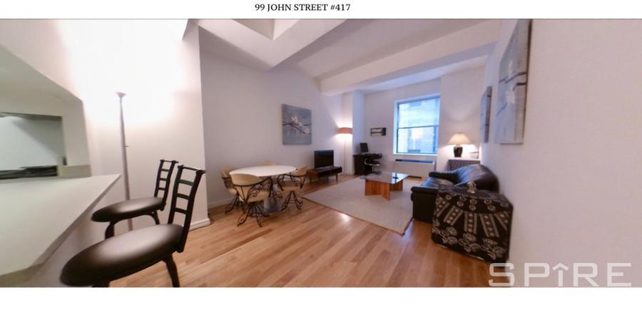 Photo 1 of 99 John Street 417, Financial District, NYC, $725,000, Web #: 1089942329