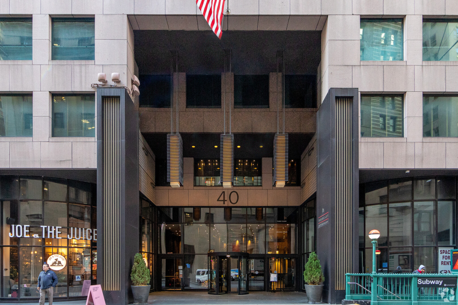 40 Broad Street 24D, Financial District, Downtown, NYC - 2 Bedrooms  
2 Bathrooms  
4 Rooms - 