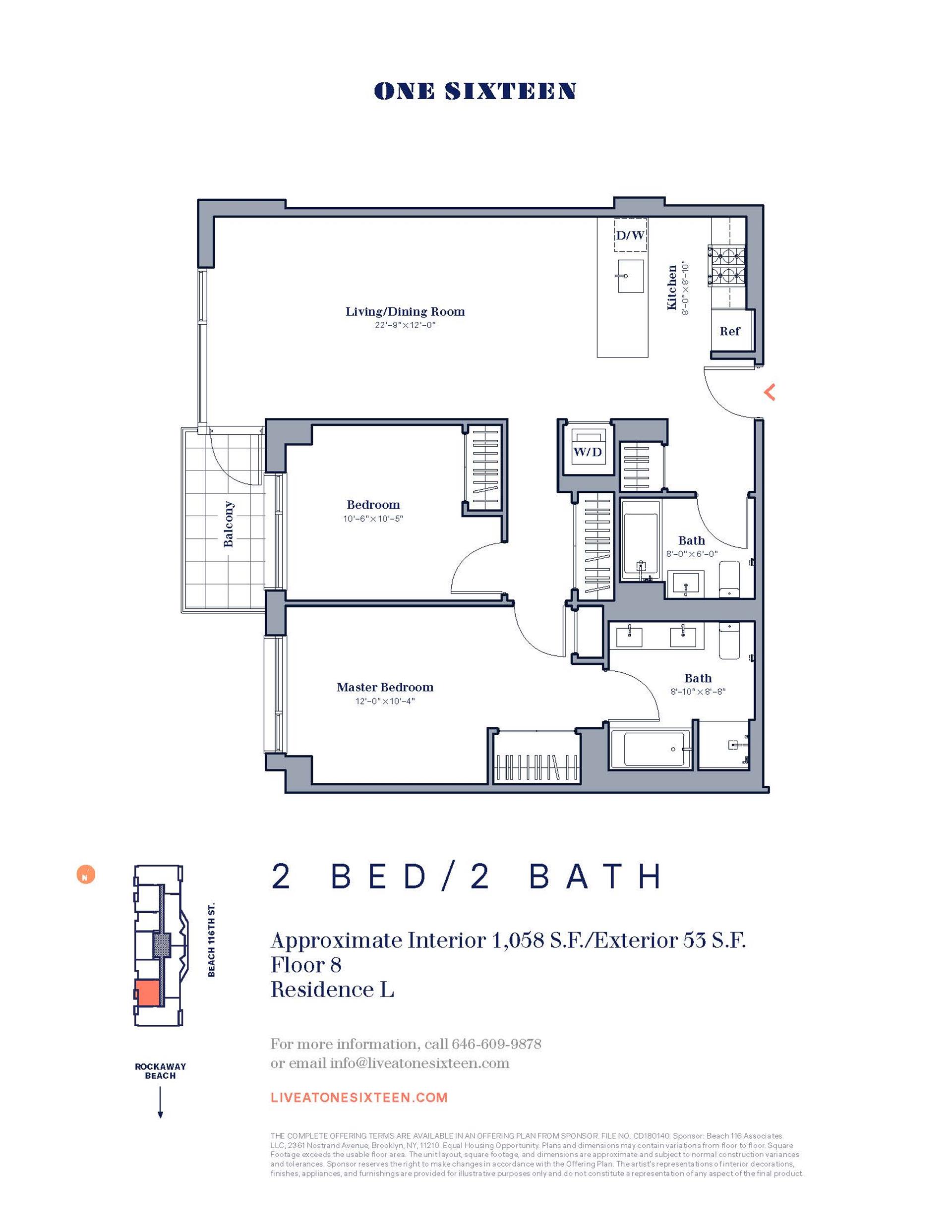 Floorplan for 133 Beach 116th Street, PHL